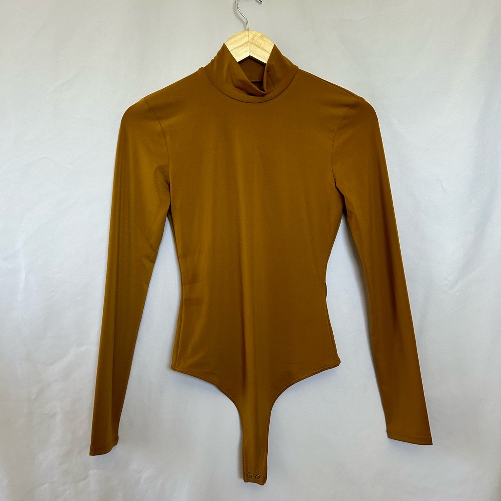Mustard Abercrombie Bodysuit
